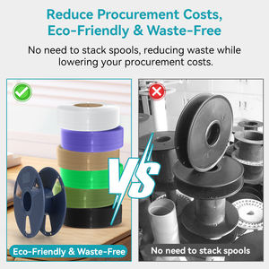 Filament de recharge <span class=keywords><strong>SUNLU</strong></span> PLA sans bobine 1,75 mm 1 kg, multicolore, enroulé soigneusement, facile à installer, filament d'imprimante 3D - Product Image 2