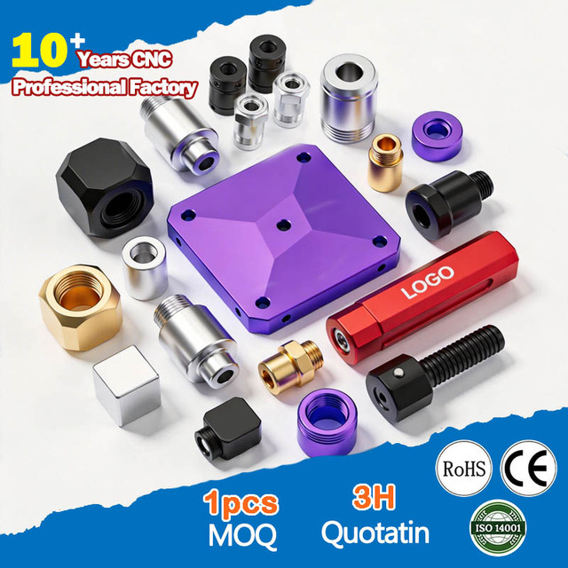 OEM Stainless Steel Metal Kits with CNC Thread Milling and PVD Coating Non-Standard Surface Treatment Low Minimum Order