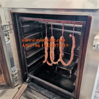 Machine à fumer la viande de chauffage au gaz de canard entier/séchoir à fumer la viande de volaille