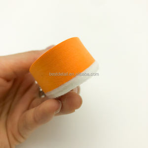 Nouvelle éponge d'applicateur de revêtement de verre Nano en céramique de bloc d'entretien de voiture automatique avec la couche de <span class=keywords><strong>feutre</strong></span> pour le nettoyage de détail de brillance de <span class=keywords><strong>pneu</strong></span> de peinture de cire - Product Image 6