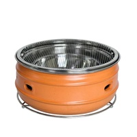 Barbecue de Table Commercial au Charbon Ranhuo, avec Plaque ou Grille, pour Usage Extérieur et Intérieur