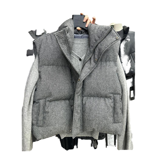 <span class=keywords><strong>Chaleco</strong></span> Acolchado de <span class=keywords><strong>Plumas</strong></span> para <span class=keywords><strong>Mujer</strong></span> Zz987, Nuevo Diseño Personalizado, con Cuello Alto, <span class=keywords><strong>Chaleco</strong></span> para Dama - Product Image 1