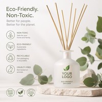Diffuseur de parfum d'ambiance écologique 120 ml avec rose et jasmin, coffret cadeau OEM d'usine pour une fragrance de luxe pour la maison