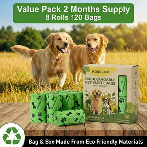 इको फ्रेंडली थोक तैयार स्टॉक एपी एचडीपे डिस्पोजेबल मानक आकार लैवेंडर सुगंधित पालतू जानवरों के बैग रोल - Product Image 5