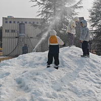 Machine à neige tout-terrain qui ne dépend pas des conditions de température extérieure, adaptée aux zones de jeux sur neige