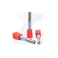 FE-10-75 Fraise à queue carrée en carbure monobloc à 4 cannelures, longueur allongée, queue égale, pour usinage CNC de finition d'acier à cavités profondes