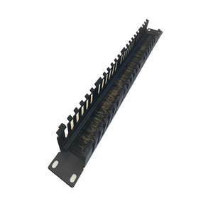Akya 1U Rack de gestion de câbles en rack 1U, 24 compartiments, métal, 48 ports, organisateur de bureau standard - Product Image 1