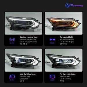 Per <span class=keywords><strong>Nissan</strong></span> <span class=keywords><strong>Qashqai</strong></span> 2018-2022 Faro a LED DRL Lente del Proiettore Accessori Auto Stile Auto Lampada Frontale Dualis Posizione Anteriore 12v - Product Image 3