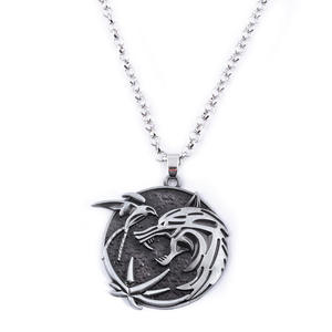 Collier tête de loup The <span class=keywords><strong>Witcher</strong></span>, porte-clés, médaillon, pendentif, cadeau - Product Image 6
