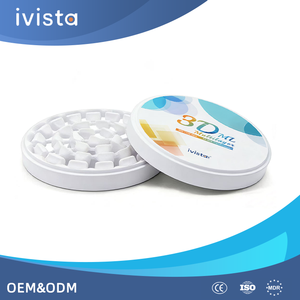 Blocchi di Zirconia Multistrato 3D-ML Pre-Colorati di Alta Qualità con Trasmittanza 43%-46% per Laboratori Dentali - Product Image 1