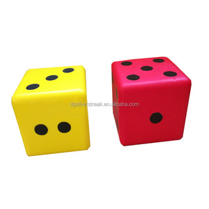 מפעל הסיטונאי מותאם אישית 6 קוביות פו רך כדור לחץ כדור צעצוע כדור תרגיל קוביות כושר עבור אימון יוגה