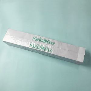Autocollant de protection jetable pour siège de toilette 50x530mm en papier stérilisé pour hôtels et maisons d'hôtes, logo personnalisable - Product Image 1