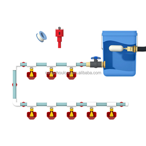 YYB Nuevo sistema automático de <span class=keywords><strong>bebederos</strong></span> DIY <span class=keywords><strong>para</strong></span> pollos, codornices y pollitos de corral, kit completo de tuberías de agua <span class=keywords><strong>para</strong></span> aves de corral, <span class=keywords><strong>para</strong></span> 40 pollos, 6 meses - Product Image 1