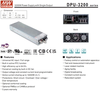 Mean Well Partage de courant DPU-3200-48 4 + 1 1U Télécommande fermée PMBus/CANBus Protocole 48V 3200W Alimentation 48V