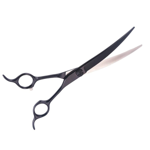Ciseaux de coiffure professionnels pour salon, en acier inoxydable, lame tranchante, manche long, pour droitiers, fournitures de salon de coiffure - Product Image 4