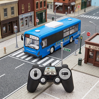 Nuevo Autobús Urbano RC de Simulación E635-003 Eléctrico con Control Remoto de 6 Canales, Sonido y Luces Realistas, Cable USB Incluido