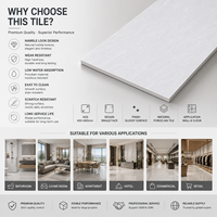 Venta al por Mayor Directa de Fábrica, OEM ODM, Baldosa de Porcelana Brillante con Aspecto de Mármol Gris Claro de 400x800 mm para Paredes y Pisos de Baños