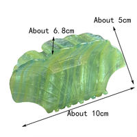 Pinces à cheveux en acétate de cellulose multicolores, motif feuille d'érable rayée, grandes pinces à cheveux de haute qualité