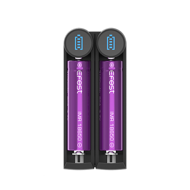 Cheap Efest Slim K2 Automatic 3.7v Lithium Batteries 18350 18650 20700 21700 26650 Smart 5V 2A USB Charger