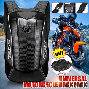 Mochila Universal para Motocicleta SSPEC, Bolsa de Almacenamiento para Motocross, Carreras, Viajes, Equipaje para Moto, Impermeable, Fibra de Carbono - Product Image 1