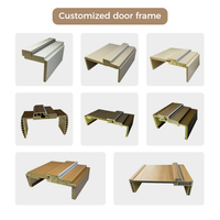 Portes intérieures en bois MDF rainurées à rayures verticales modernes avec finition CPL, insonorisées et ignifuges pour chambre et cuisine