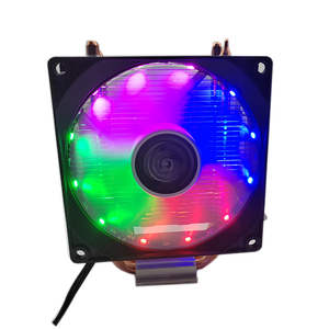 Enfriador de <span class=keywords><strong>CPU</strong></span> RGB, ventilador PWM de 90mm con refrigeración de tubo de disipador de calor para escritorio LGA 1155 1150 1151 AM4 AM5 2011 FM2, plataforma Universal - Product Image 5