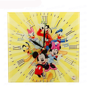 Cornice Portafoto con Orologio <span class=keywords><strong>in</strong></span> <span class=keywords><strong>Vetro</strong></span> Temperato Personalizzabile per Sublimazione 8 Pollici - Vendita all'Ingrosso - Product Image 1