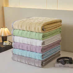 Protège-matelas <span class=keywords><strong>antibactérien</strong></span> en velours rayé brodé pour bébé, idéal pour la location, les dortoirs étudiants et les maisons individuelles - Product Image 6