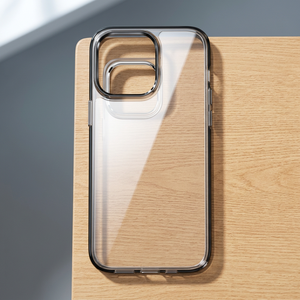 Étui antichoc transparent en TPU+PC pour 16 Pro avec protection de l'appareil photo, élégant et compatible INS, emballage de vente au détail - Product Image 2