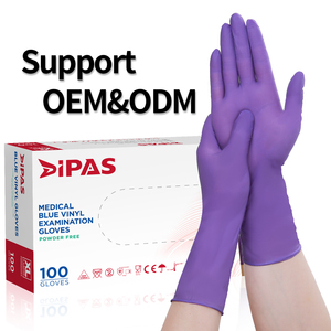 <span class=keywords><strong>Gants</strong></span> <span class=keywords><strong>jetables</strong></span> en nitrile <span class=keywords><strong>de</strong></span> qualité alimentaire, longs jusqu'aux coudes, <span class=keywords><strong>de</strong></span> 12 pouces, <span class=keywords><strong>de</strong></span> couleur violette, pour le nettoyage des <span class=keywords><strong>toilettes</strong></span>, la vaisselle et le nettoyage ménager - Product Image 1