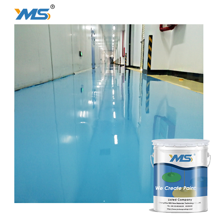 Muestra gratis YMS Coatings Pintura epoxi autonivelante para pisos Resina epoxi para cemento de concreto y suelo de garaje