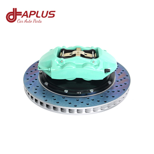 Kit de Frenos Delanteros y Traseros APLUS, Calibradores Verdes, Discos de Freno, Mejora para el Sistema de Frenado del Automóvil - Product Image 2