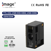 Lecteur de codes-barres QR 1D 2D CMOS MA608 avec interface USB/COM pour les appareils de numérisation POS, bracelets et dispositifs de numérisation montés sur la tête - En stock