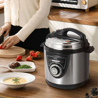 Cuiseur à pression électrique 6L avec pot intérieur antiadhésif à usage domestique pour la cuisine de cuisson du poulet essentiel