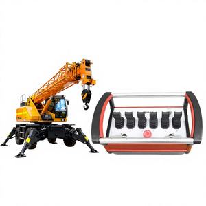 Contrôleur de joystick à 8 boutons, double vitesse, commande hydraulique proportionnelle, grue à télécommande, protection IP68, portée de 5 km, arrêt automatique - Product Image 1