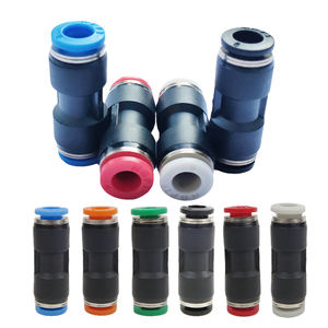 डॉट न्यूमेटिक भागों पीतल वायु फिटिंग को कनेक्ट करने के लिए एयर होज फिटिंग कनेक्ट करने के लिए सीधे यूनियन धक्का - Product Image 5