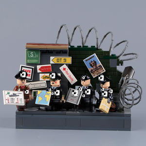 Offre Spéciale WW2 <span class=keywords><strong>militaire</strong></span> allemand blocs de construction soldat soviétique US Camouflage armée chiffres PPSH casque <span class=keywords><strong>équipement</strong></span> arme brique jouets - Product Image 6