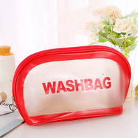 Trousse de toilette de voyage pour hommes et femmes, trousse à maquillage, pochette cosmétique étanche, sac de rangement transparent pour la natation, la gym et la douche