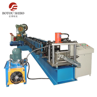 Machine de profilage à rouleaux entièrement automatique pour montants de rayonnages à palettes, multi-tailles en une seule machine, pour rayonnages de stockage et étagères