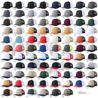 Gorras Trucker con Parche de Cuero y Logotipo Personalizado, Estilo Richardson 112, Malla Trasera, Gorras Snapback, Casquette, Venta al Por Mayor, Gorra Deportiva para Exteriores