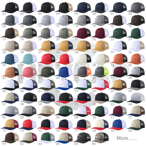 Gorras Trucker con Parche de Cuero y Logotipo Personalizado, Estilo Richardson 112, Malla Trasera, Gorras Snapback, Casquette, Venta al Por Mayor, Gorra Deportiva para Exteriores - Product Image 6
