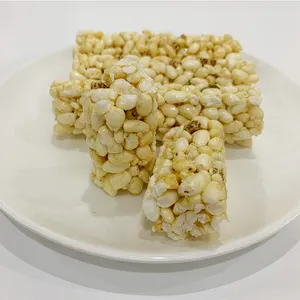 Prix d'usine Vente en gros Craquelin de riz de loisirs sur mesure fabriqué en Chine Aliments sains Snacks aux céréales