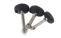 Pieds de support réglables universels en nylon nickelé Pieds de nivellement de meubles