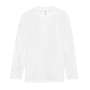 เสื้อเชิ้ตแขนยาวผ้าฝ้ายแท้ 100% ขายส่งแบบ OEM เสื้อลำลองผู้ชาย สกรีนโลโก้ดิจิตอลตามสั่ง ทรงโอเวอร์ไซส์ คอกลม - Product Image 3