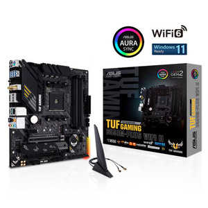 สำหรับ <span class=keywords><strong>ASUS</strong></span> TUF B550M-PLUS เล่นเกมเมนบอร์ดเดสก์ท็อป Wi-Fi II สำหรับการเล่นเกม Heavy gunner ATX Form Factor หน่วยความจำ DDR4สี่ตัว - Product Image 3