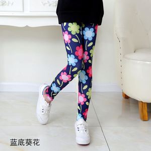 I-0131 Leggings Elásticos con Estampado Tie Dye para Niñas de 3 a 12 Años, Leggings con Estampado para Niñas, Pantalones Deportivos de Verano para Niñas - Product Image 4