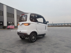 Tricycle à Cabine Électrique Approuvé CEE COC L2e <span class=keywords><strong>Scooter</strong></span> à <span class=keywords><strong>Trois</strong></span> Roues pour 2 Adultes <span class=keywords><strong>Permis</strong></span> de Conduire Vente Chaude Gratuite - Product Image 5