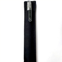 Trousse à crayons longue et souple avec fermeture à boucle 15*5cm, sac cadeau fantaisie personnalisable avec marque