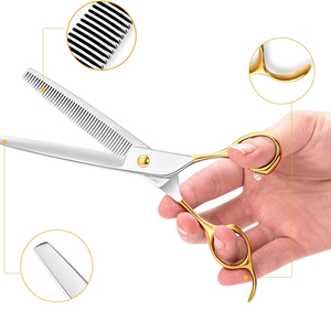 Tijeras de Peluquería de Acero Inoxidable Reutilizables, Ligeras y Afiladas, de Alta Calidad, en Oferta - Product Image 6