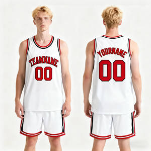 Uniformes de Baloncesto Personalizados de Malla, Diseño Vintage, Uniformes de Baloncesto Juveniles al por Mayor - Product Image 1